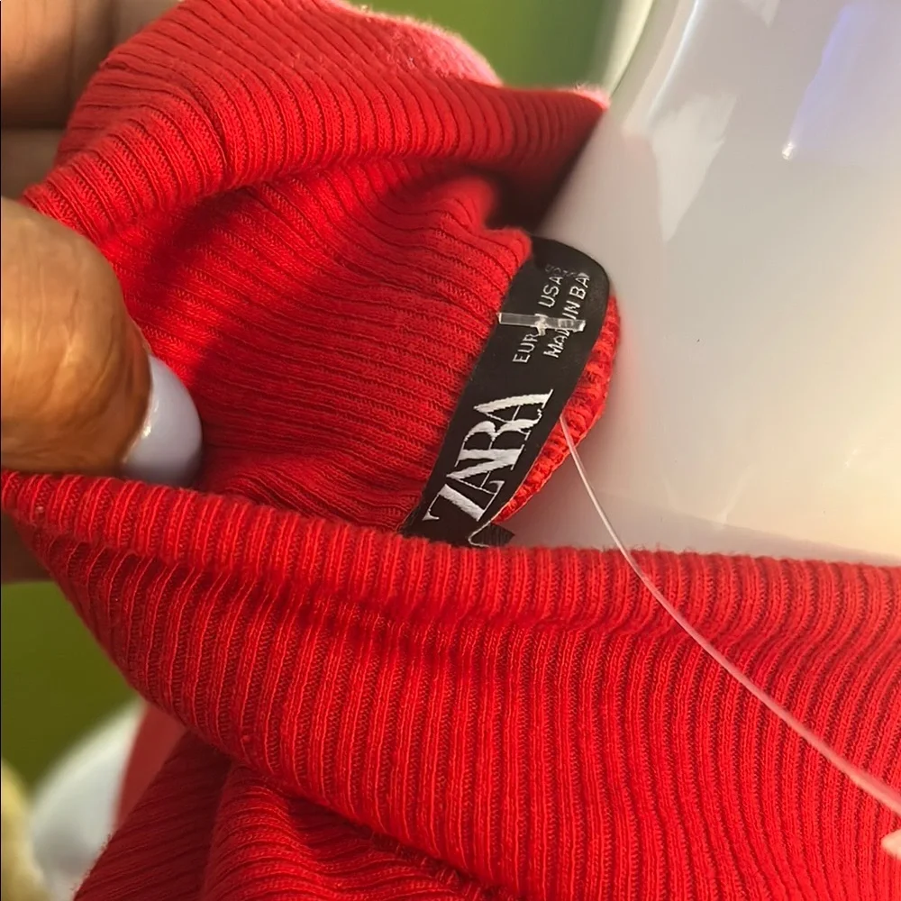 Zara Red Sleeveless Dress for Valentines Day !!! - Picture 6 of 7